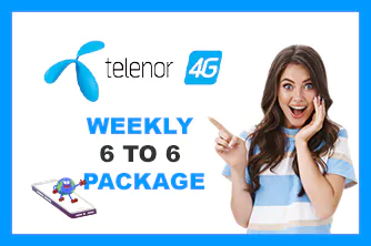 Telenor Weekly 6 to 6 Package