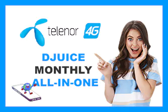 Telenor Djuice Monthly All-in-One