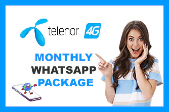 Telenor Monthly WhatsApp Package