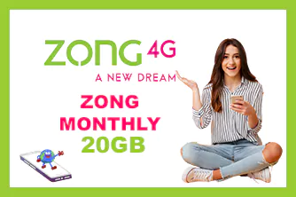 ZONG MONTHLY 20GB
