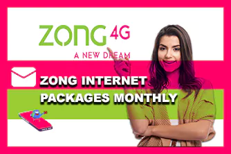 Zong Internet Package Monthly