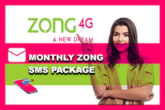 Monthly Zong SMS packages