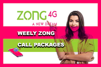 Weekly Zong call packages