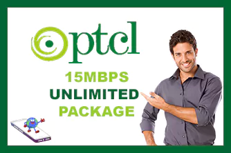 PTCL 15mbps Unlimited Package